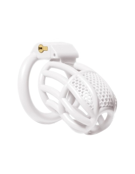 Cage de chasteté Netia 7.5 x 3.1cm Blanc Cage de chasteté Netia 7.5 x 3.1cm Blanc