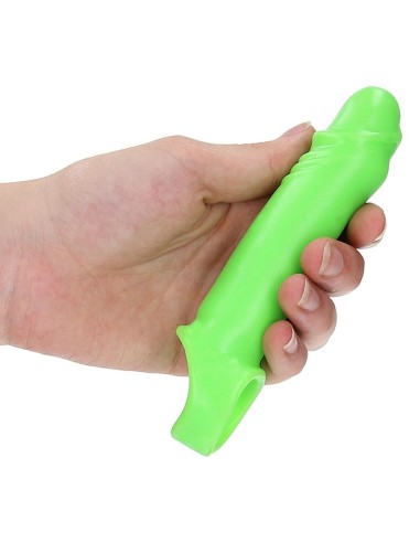 Gaine de pénis phosphorescente Thin Glow 11 x 3cm