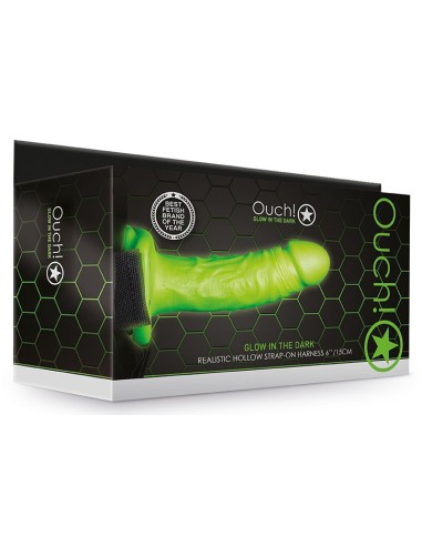 Gode ceinture phosphorescent Glow 15 x 4.2cm