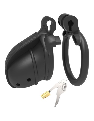 Cage de chasteté Stegria 7 x 3.5cm Noir