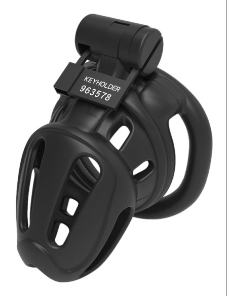 Cage de chasteté Armoria 8 x 3.6cm Noir