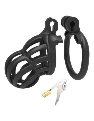Cage de chasteté Narra 8 x 3.6cm Noir