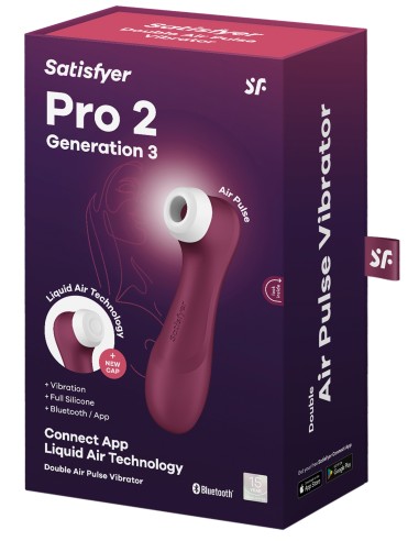 Stimulateur connecté Satisfyer Pro 2 Génération 3