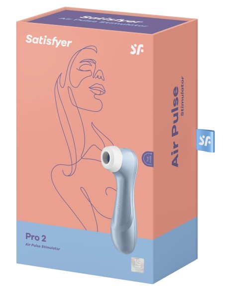 Stimulateur de clitoris Pro 2 Satisfyer Bleu