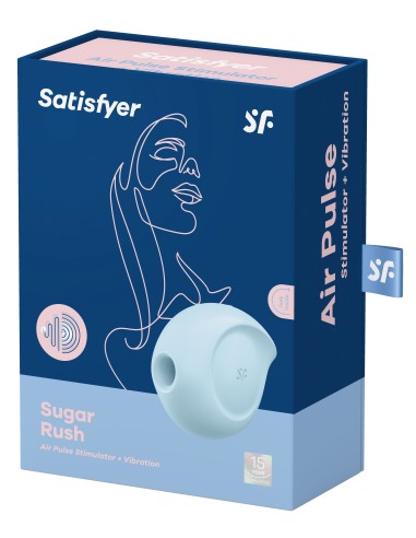 Stimulateur de clitoris Sugar Rush Satisfyer Bleu