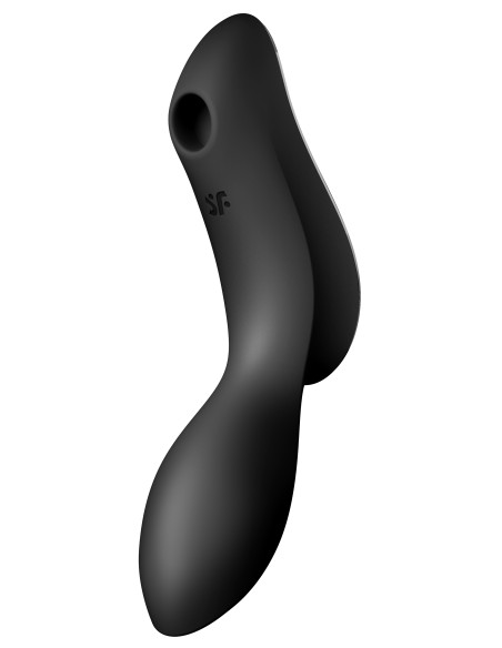 Stimulateur de clitoris Curvy Trinity 2 Satisfyer Noir