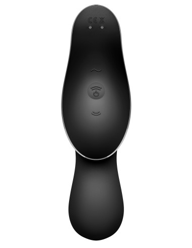 Stimulateur de clitoris Curvy Trinity 2 Satisfyer Noir