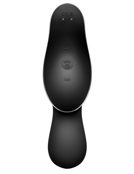 Stimulateur de clitoris Curvy Trinity 2 Satisfyer Noir