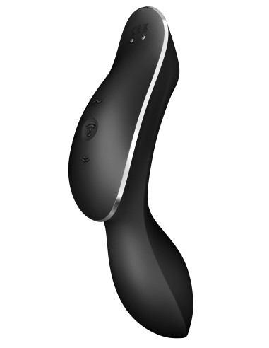 Stimulateur de clitoris Curvy Trinity 2 Satisfyer Noir