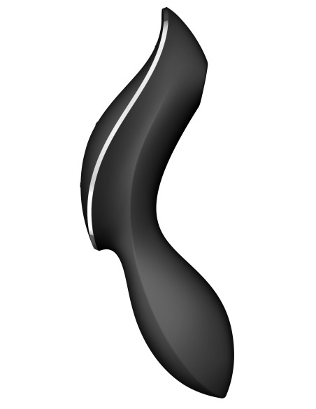 Stimulateur de clitoris Curvy Trinity 2 Satisfyer Noir