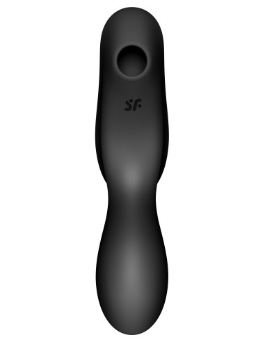 Stimulateur de clitoris Curvy Trinity 2 Satisfyer Noir