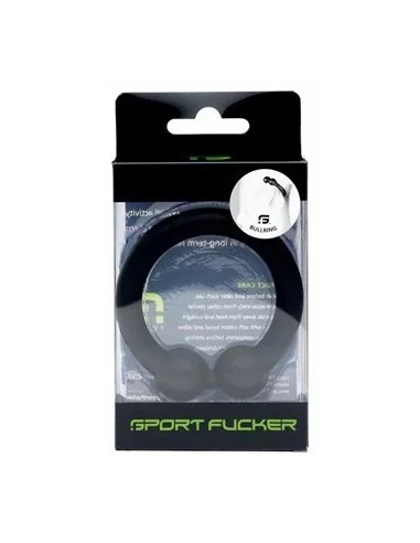 Cockring Bull Ring Noir