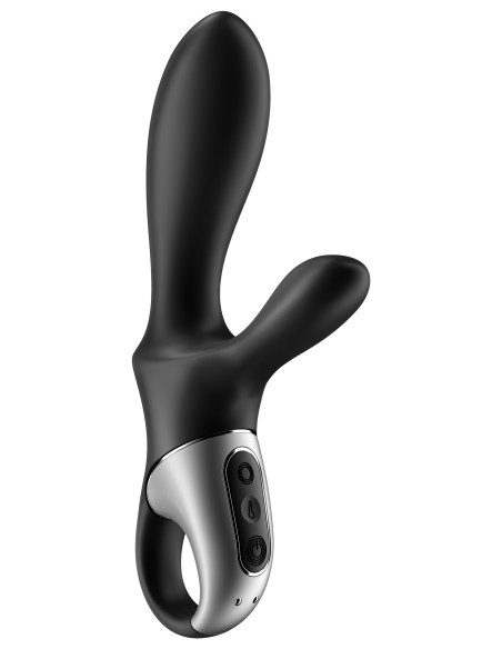 Stimulateur de prostate connecté Heat Climax + Satisfyer 11 x 3.5cm Stimulateur de prostate connecté Heat Climax + Satisfyer 11 x 3.5cm