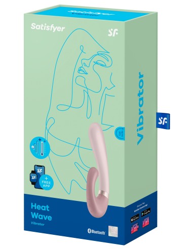 Stimulateur Point G Heat Wave Satisfyer 14 x 3.5cm