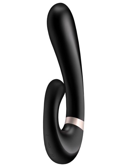 Stimulateur Point G connecté Heat Wave Satisfyer 14 x 3.5cm Noir Stimulateur Point G connecté Heat Wave Satisfyer 14 x 3.5cm Noir