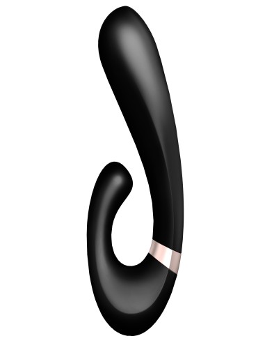 Stimulateur Point G connecté Heat Wave Satisfyer 14 x 3.5cm Noir