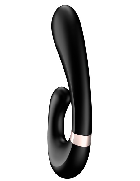 Stimulateur Point G connecté Heat Wave Satisfyer 14 x 3.5cm Noir Stimulateur Point G connecté Heat Wave Satisfyer 14 x 3.5cm Noir