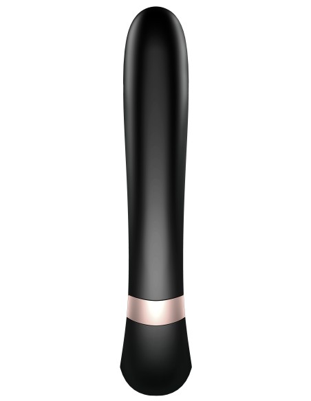 Stimulateur Point G connecté Heat Wave Satisfyer 14 x 3.5cm Noir Stimulateur Point G connecté Heat Wave Satisfyer 14 x 3.5cm Noir