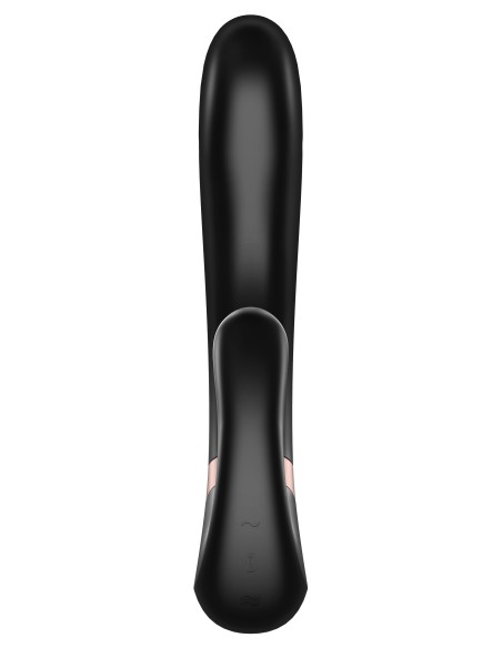 Stimulateur Point G connecté Heat Wave Satisfyer 14 x 3.5cm Noir Stimulateur Point G connecté Heat Wave Satisfyer 14 x 3.5cm Noir