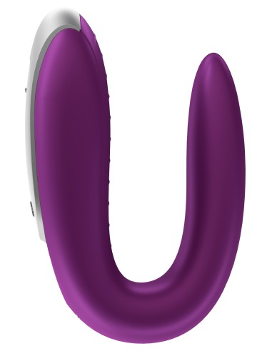 Double stimulateur connecté Double Fun Satisfyer Violet