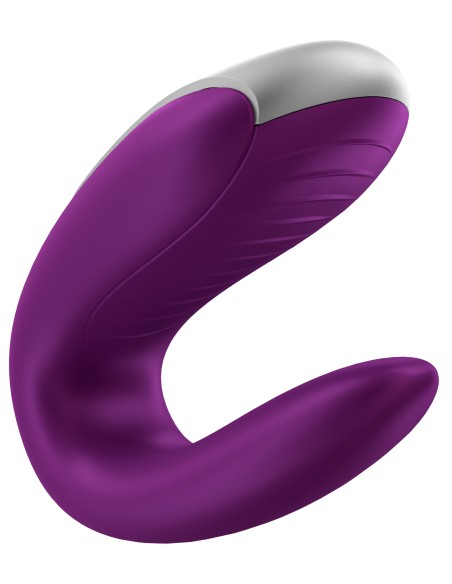 Double stimulateur connecté Double Fun Satisfyer Violet
