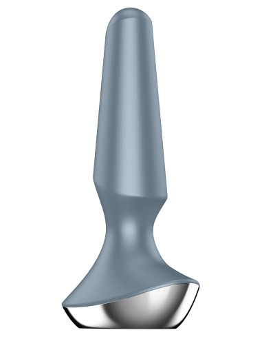 Plug anal vibrant connecté Ilicious 2 Satisfyer 10 x 3cm Gris