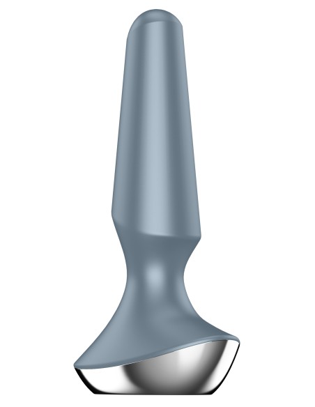 Plug anal vibrant connecté Ilicious 2 Satisfyer 10 x 3cm Gris