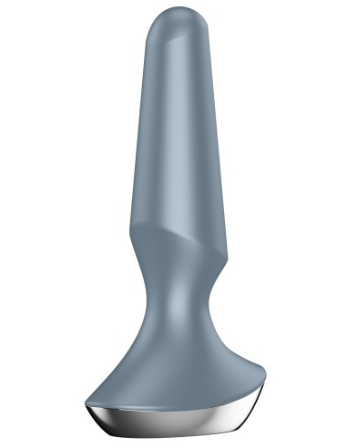 Plug anal vibrant connecté Ilicious 2 Satisfyer 10 x 3cm Gris