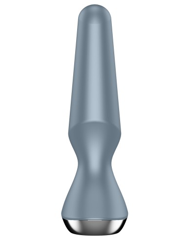Plug anal vibrant connecté Ilicious 2 Satisfyer 10 x 3cm Gris