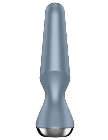 Plug anal vibrant connecté Ilicious 2 Satisfyer 10 x 3cm Gris