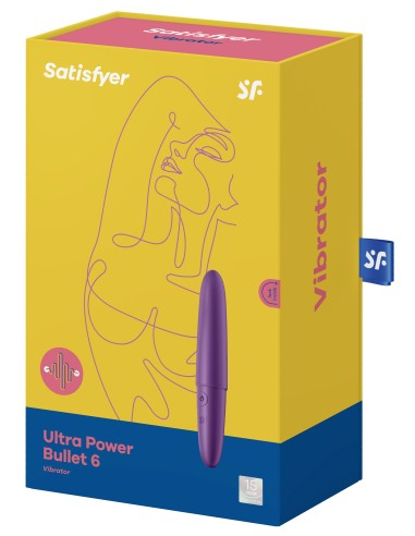 Vibro Ultra Power Bullet 6 Satisfyer Violet