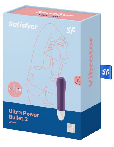 Stimulateur de clitoris Ultra Power Bullet 2 Satisfyer Violet