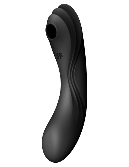 Stimulateur de clitoris Curvy Trinity 4 Satisfyer Noir
