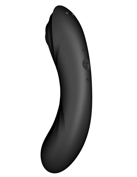 Stimulateur de clitoris Curvy Trinity 4 Satisfyer Noir