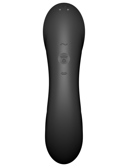 Stimulateur de clitoris Curvy Trinity 4 Satisfyer Noir