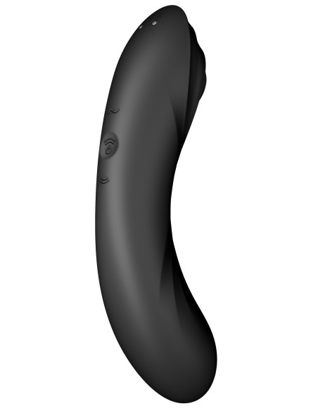 Stimulateur de clitoris Curvy Trinity 4 Satisfyer Noir