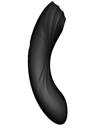 Stimulateur de clitoris Curvy Trinity 4 Satisfyer Noir