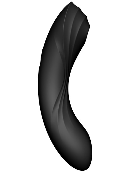 Stimulateur de clitoris Curvy Trinity 4 Satisfyer Noir