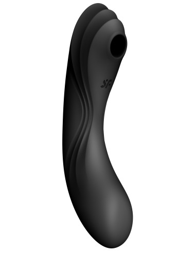 Stimulateur de clitoris Curvy Trinity 4 Satisfyer Noir