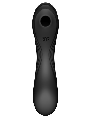 Stimulateur de clitoris Curvy Trinity 4 Satisfyer Noir