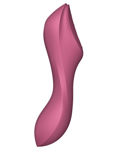 Stimulateur de clitoris Curvy Trinity 3 Satisfyer Rose