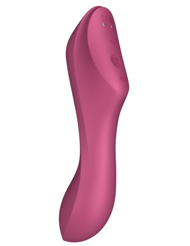 Stimulateur de clitoris Curvy Trinity 3 Satisfyer Rose