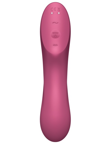 Stimulateur de clitoris Curvy Trinity 3 Satisfyer Rose