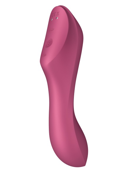 Stimulateur de clitoris Curvy Trinity 3 Satisfyer Rose