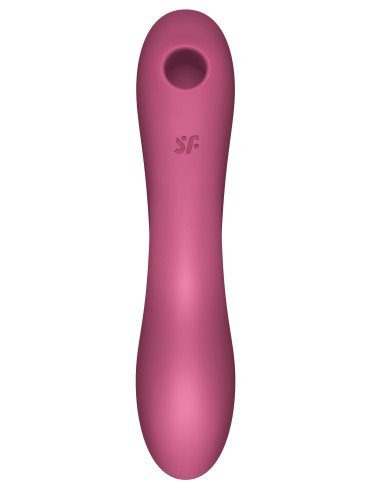 Stimulateur de clitoris Curvy Trinity 3 Satisfyer Rose