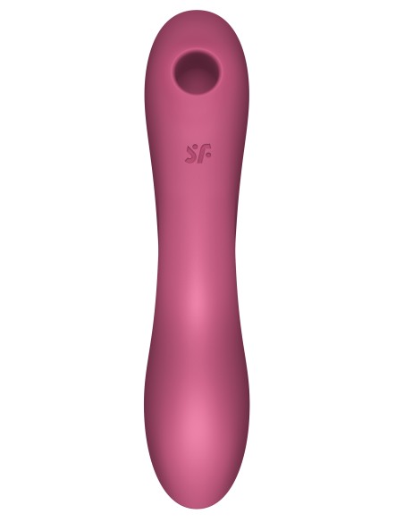 Stimulateur de clitoris Curvy Trinity 3 Satisfyer Rose