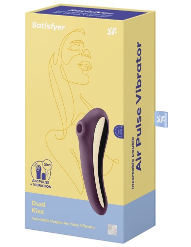 Stimulateur de clitoris Dual Kiss Satisfyer