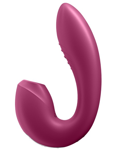 Stimulateur de clitoris connecté Sunray Satisfyer Framboise