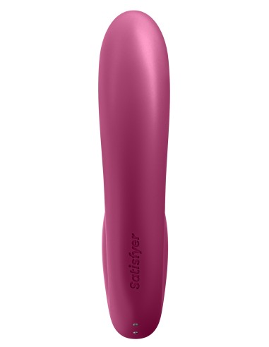 Stimulateur de clitoris connecté Sunray Satisfyer Framboise