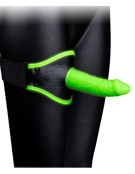 Gode-ceinture phosphorescent pour Cuisse Glow 13 x 3.8cm Gode-ceinture phosphorescent pour Cuisse Glow 13 x 3.8cm